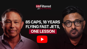 Rory Underwood MBE speaking with Brij Thankey on Unfiltered with Brij, Episode 7.